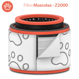 
                  
                    Cargar imagen en el visor de la galería, Filtro HEPA + MASCOTAS, Mediano para Purificador de Aire TruSens Z2000
                  
                
