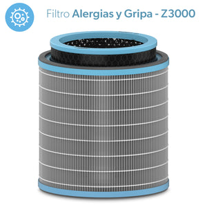 
                  
                    Cargar imagen en el visor de la galería, Filtro HEPA + Alergias y Gripa, Grande para Purificador de Aire TruSens Z3000
                  
                