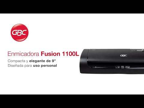 
                  
                    Cargar y reproducir el video en el visor de la galería, Enmicadora Fusion 1100L GBC P3809 9 Pulgadas (23 cm) 3-5 Milésimas
                  
                
